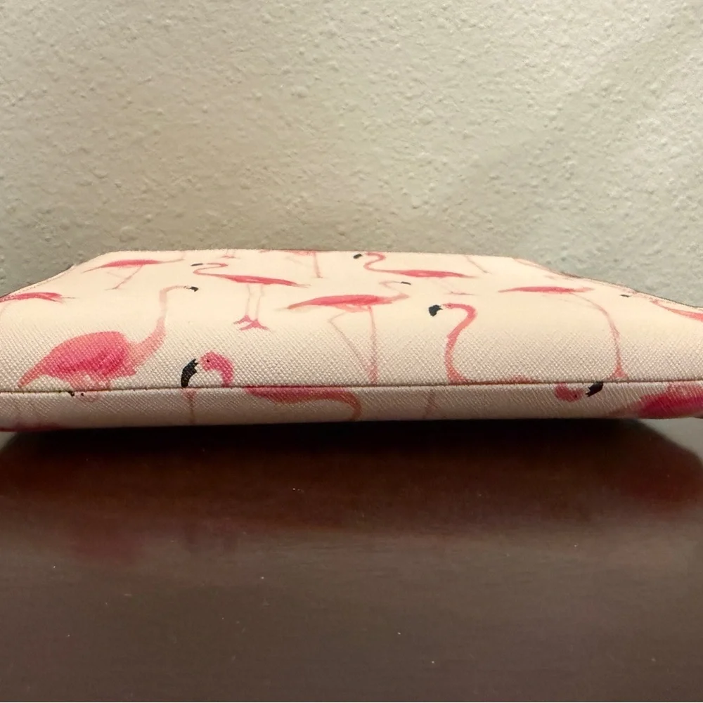 kate spade Pink and Hot Pink Flamingo Print Crossbody Bag - Picture 4 of 15